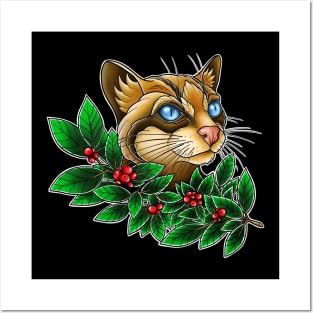 The Ocelot Berries Posters and Art